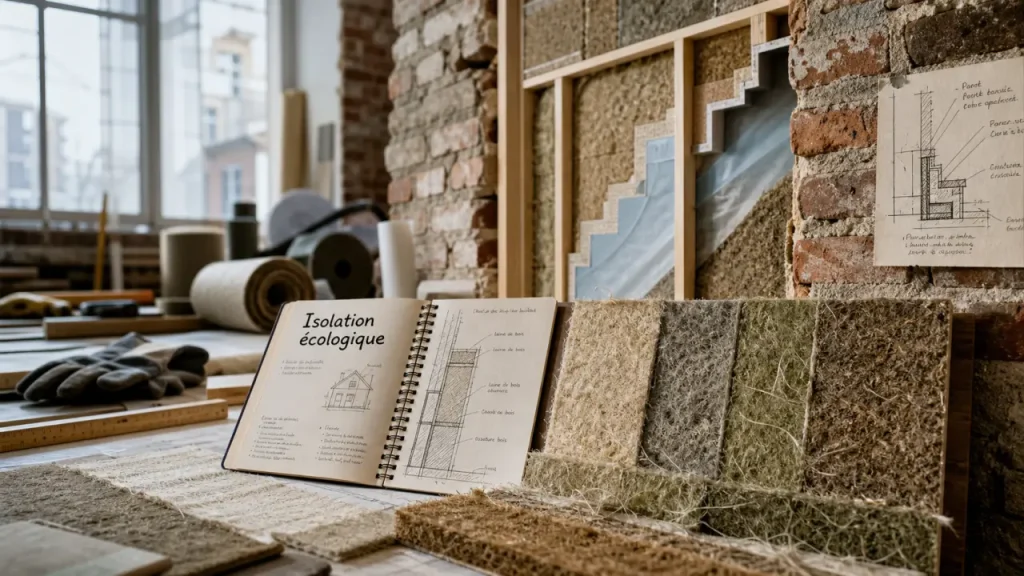 Isolation écologique : fibre de bois, chanvre, ouate de cellulose, quel matériau choisir selon la pièce ?