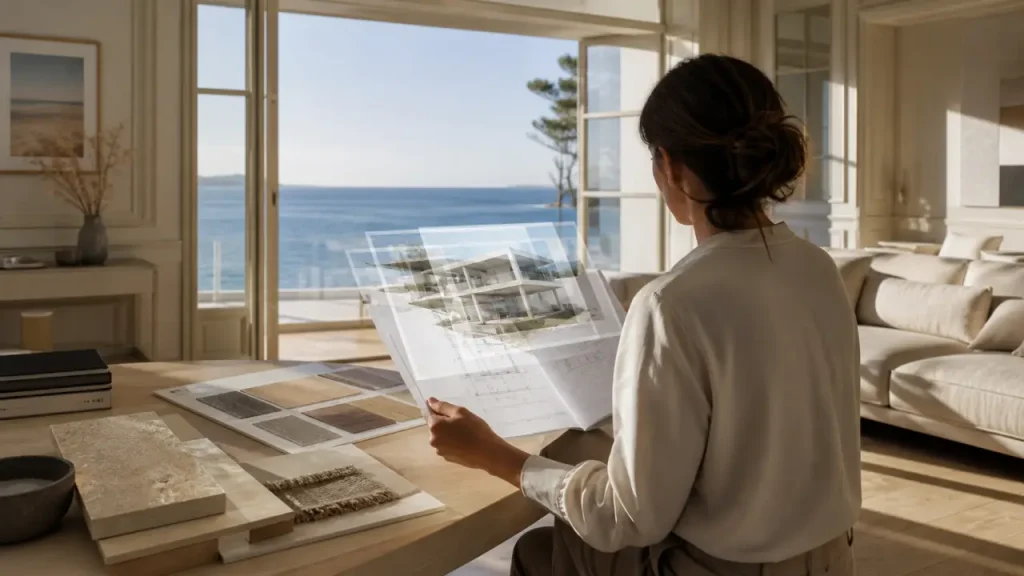 Architecte d’intérieur à La Baule : du plan 3D aux artisans, ce qui fait vraiment la différence