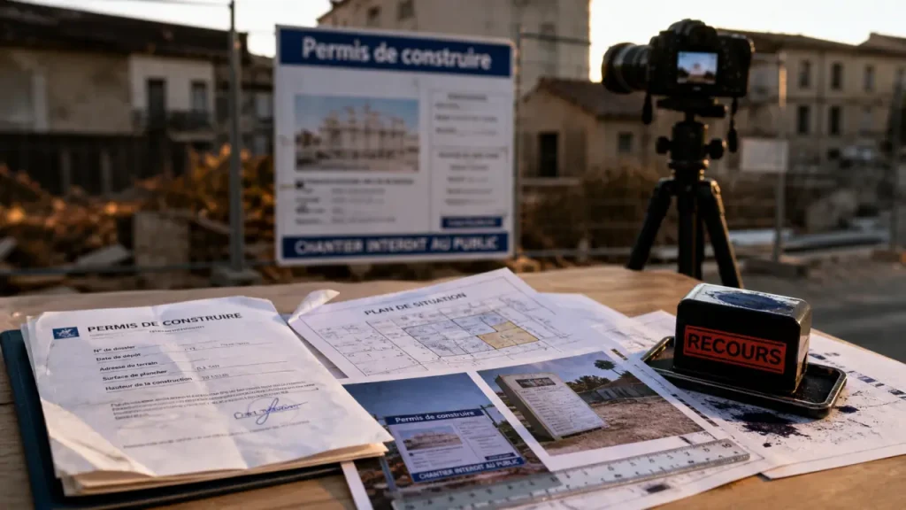 Permis de construire contesté : 2 mois, intérêt à agir et pièges procéduraux