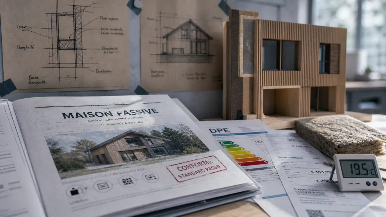 maison passive a vendre : vérifiez DPE, factures et isolation avant la visite