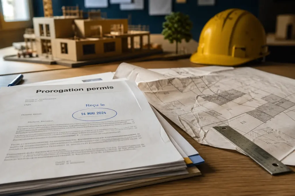 Permis de construire : 2 mois pour demander la prorogation et 2 prolongations possibles