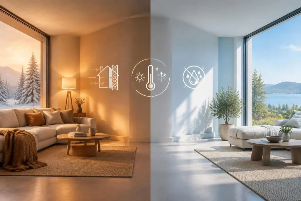 Performance énergétique et confort thermique : les 4 priorités qui changent vraiment la maison