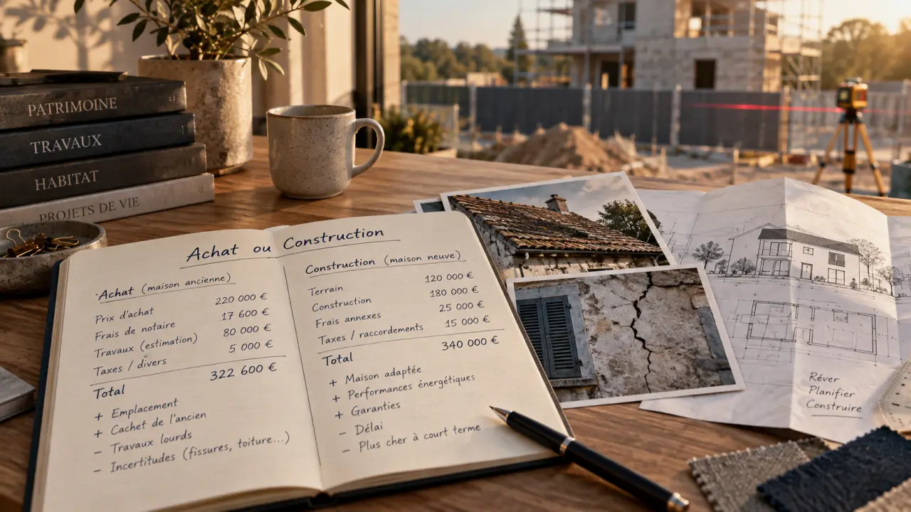 Acheter ou faire construire : emplacement et personnalisation (plan neuf et projet)